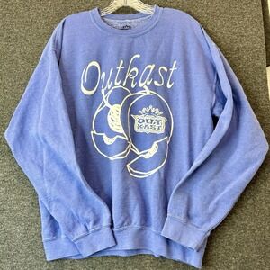 OutKast South Got Something To Say Puff Print Crew Neck Sweatshirt Men's Medium